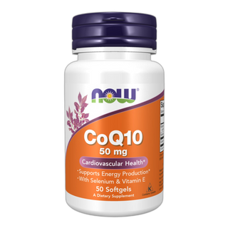 Коензим Q10 50 мг - 50 капсул - Now Foods