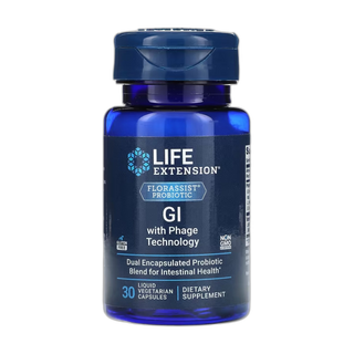 LE FLORASSIST® GI with Phage Technology - 30 vcaps - Life Extension