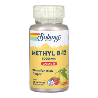 Solaray Метил-B12 5000 мкг 60 льодяників