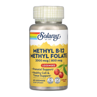 Метил-B12 та Метилфолат - Solaray