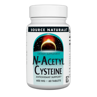 N-ацетилцистеїн 1000 мг - 60 таблеток - Source Naturals