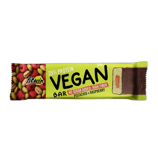Веганський Bar - 12x60 г Pistachio та Raspberry - FitWin