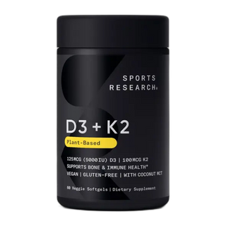 Веганський D3 5000 МО + Вітамін K2 100 мкг - Sport Research