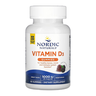 Вітамін D3 - 60 цукерок - Nordic Naturals