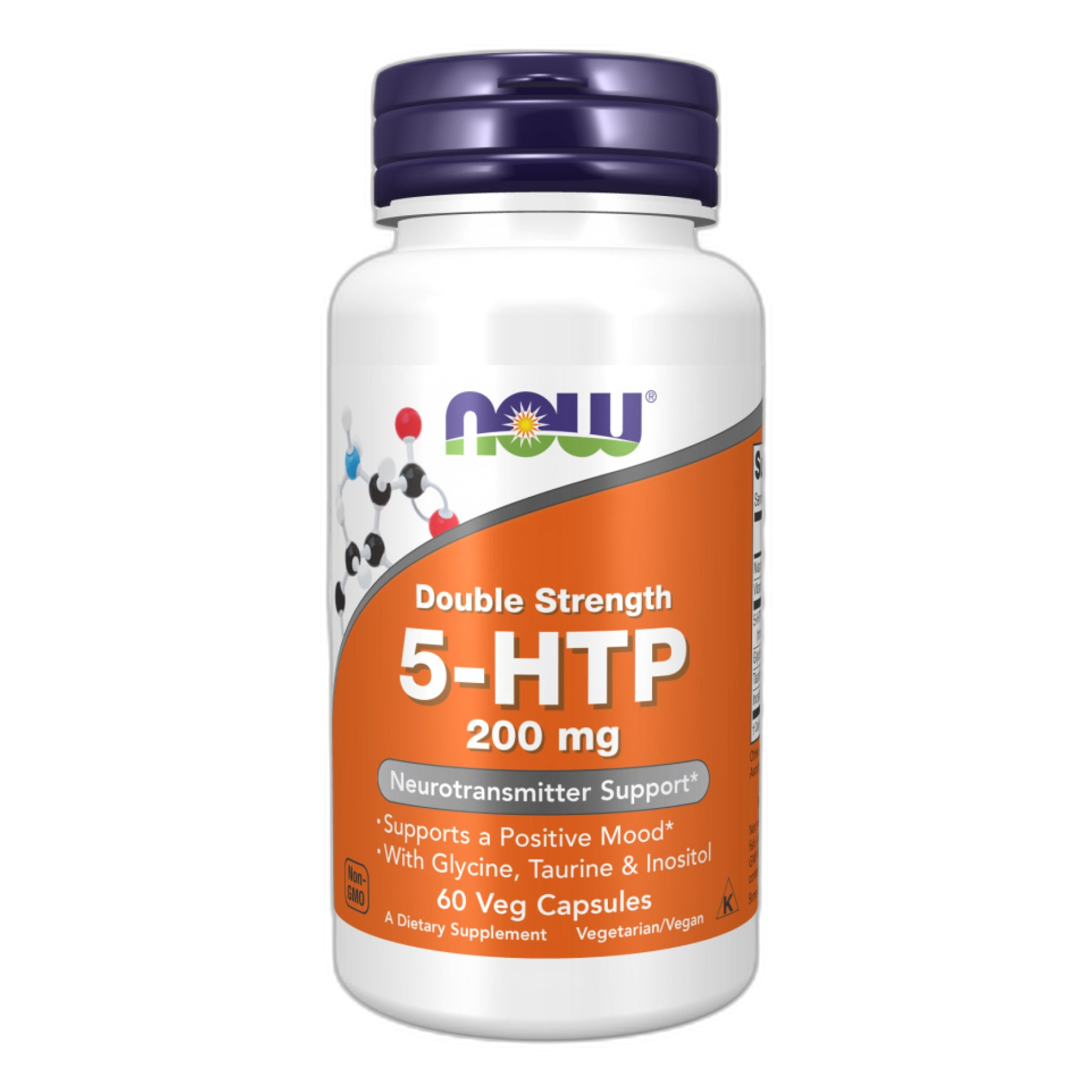 5-HTP 200 мг - 60 капсул - Now Foods