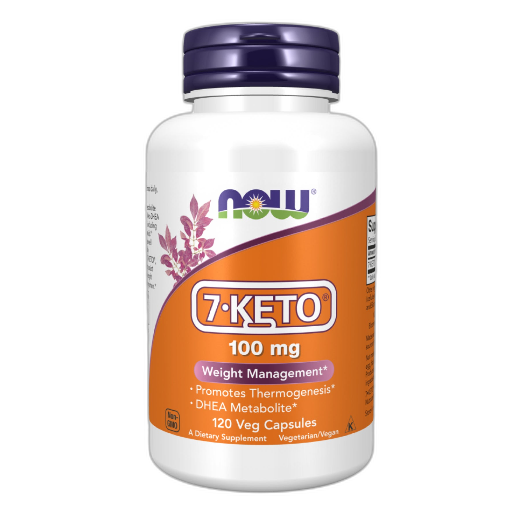 7-KETO 100 мг - 120 капсул - Now Foods