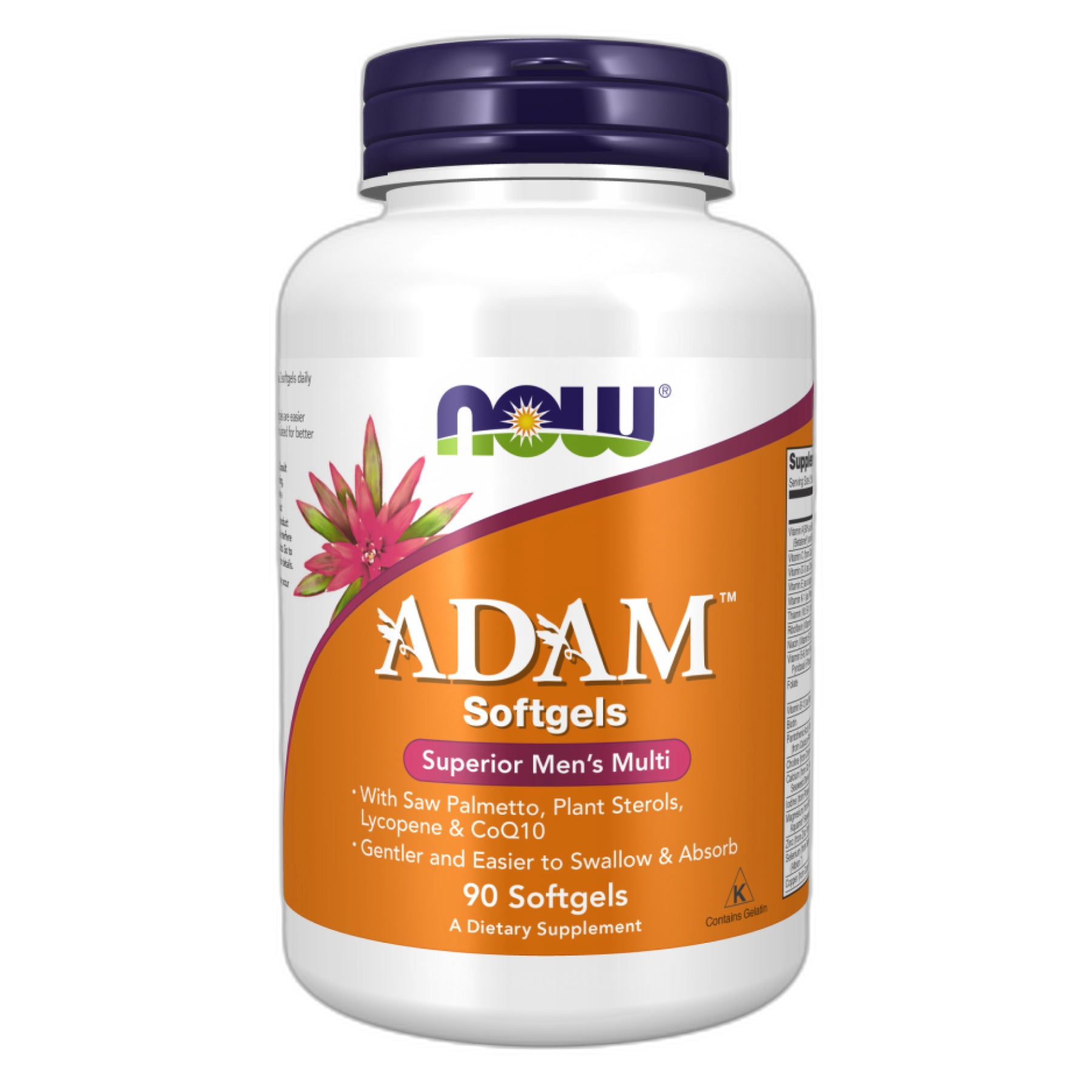 Адам - 90 капсул - Now Foods