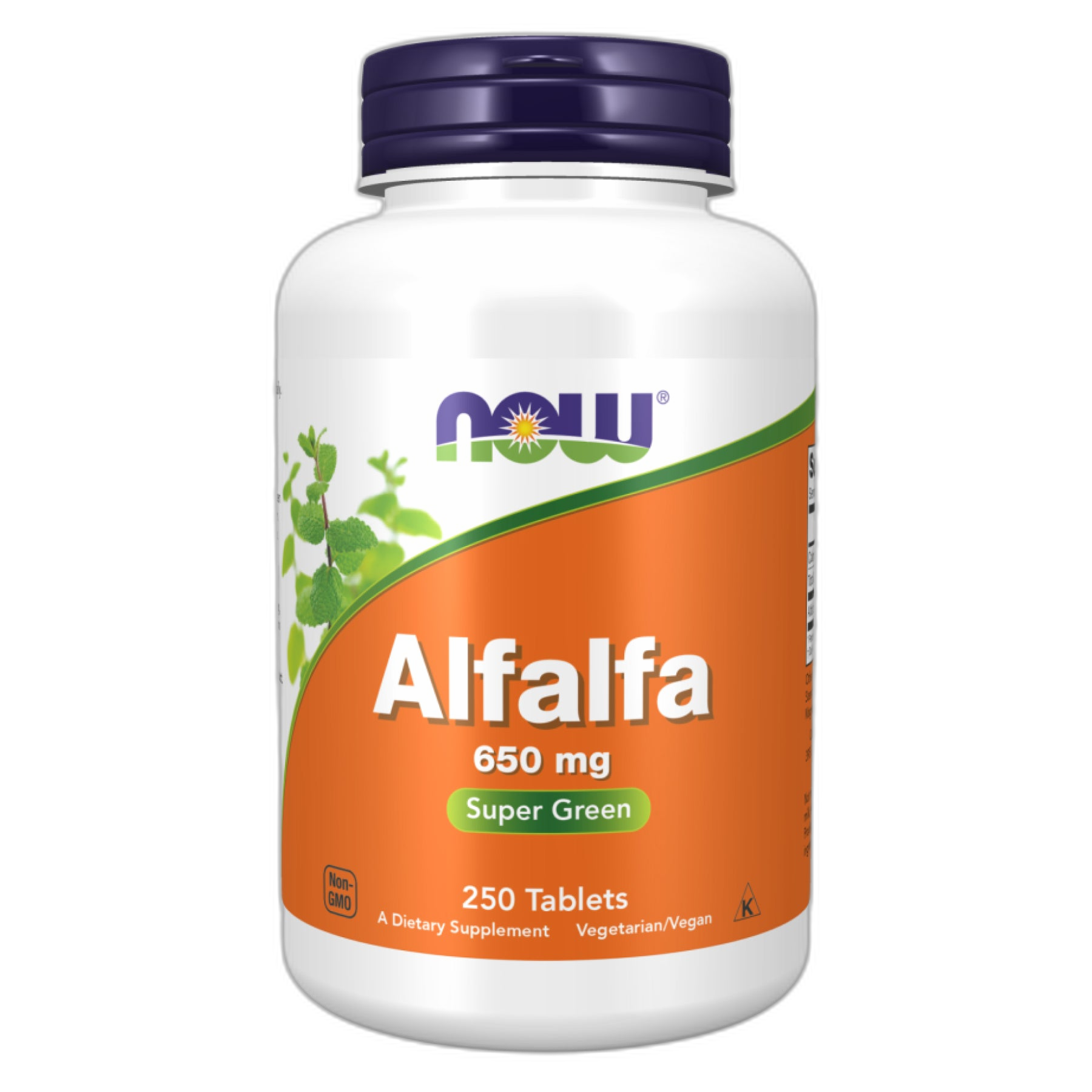 Алфалфа 10 Граін - 250 таблеток - Now Foods
