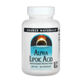 Альфа-ліпоєва кислота 600 мг - 60 капсул - Source Naturals