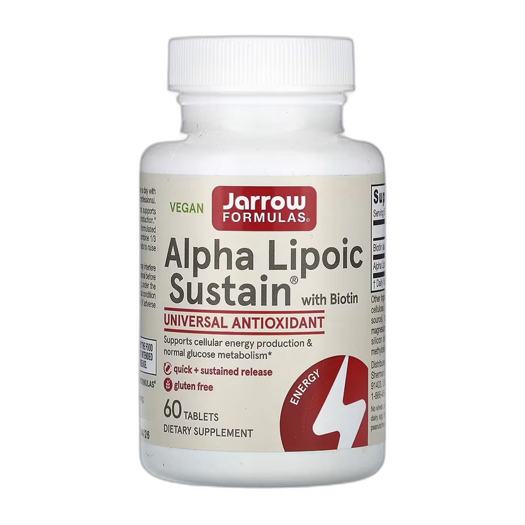 Alpha Lipoic Sustain 300 мг - 60 таблеток - Jarrow Formulas