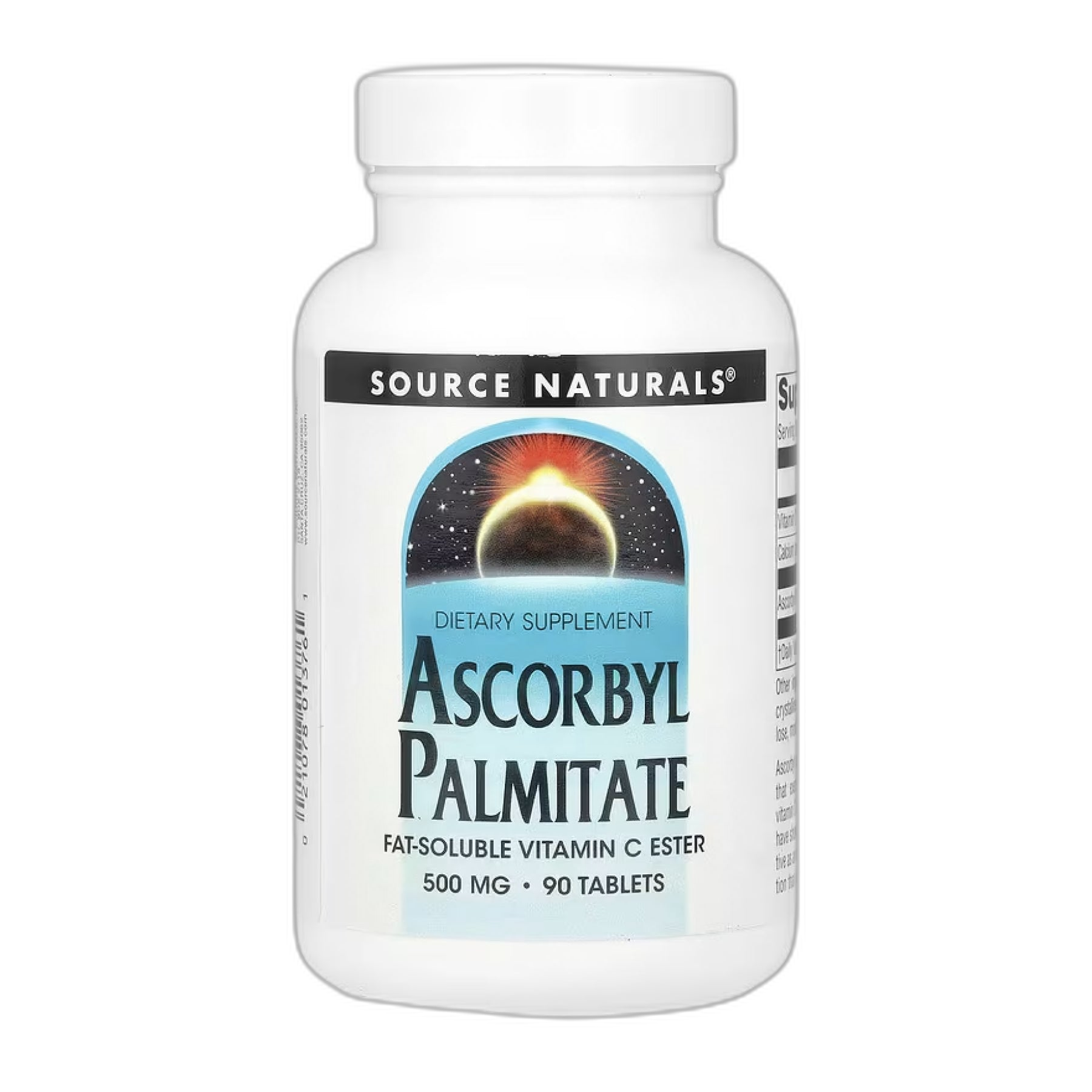 Аскорбил Палмітате 500 мг - 90 таблеток - Source Naturals