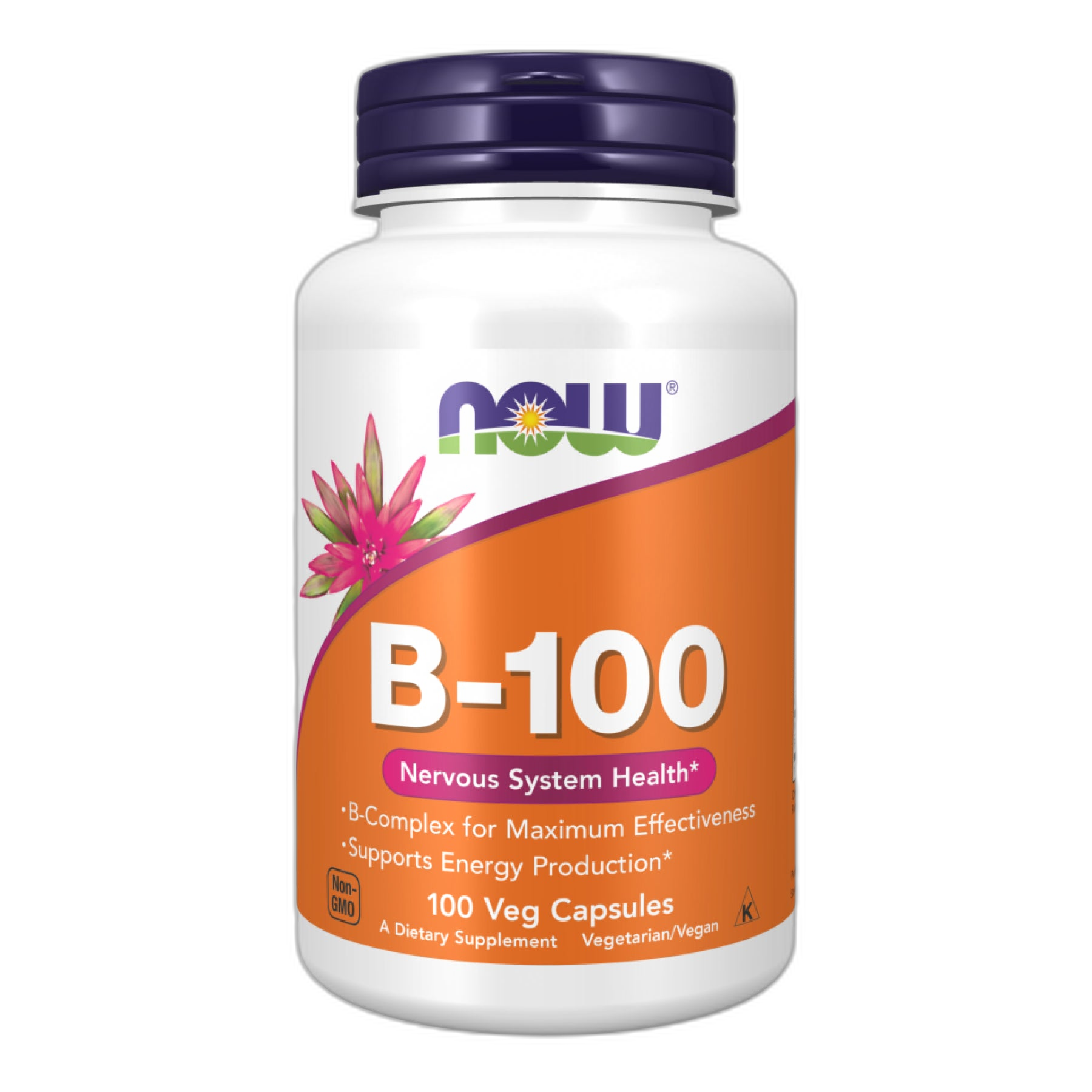 B-100 - 100 капсул - Now Foods