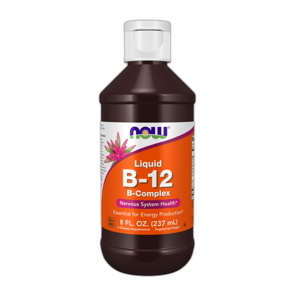 B-12 Liquid B-комплекс - 237 мл (8oz) - Now Foods