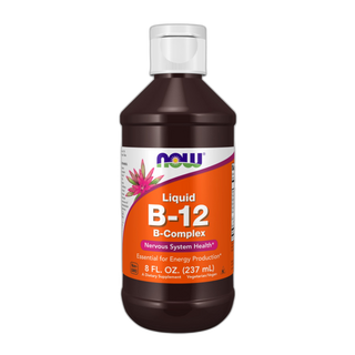 B-12 Liquid B-комплекс - 237 мл (8oz) - Now Foods