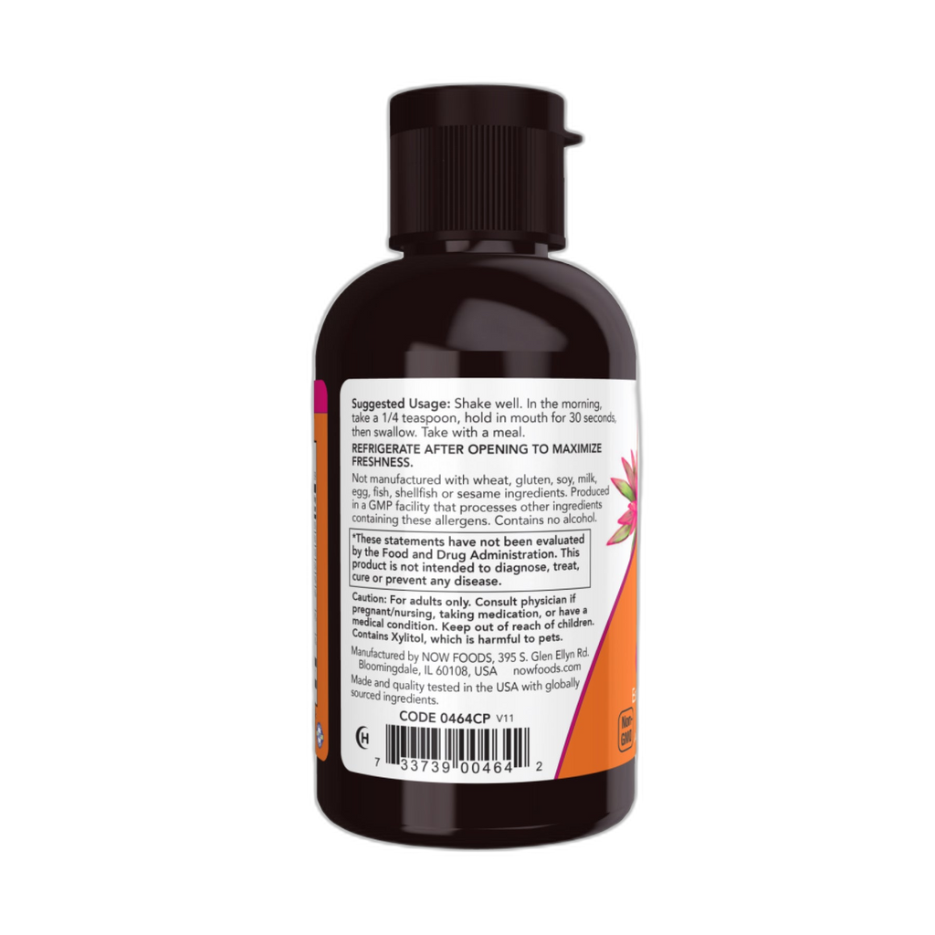 B-12 Liquid B-комплекс - 237 мл (8oz) - Now Foods