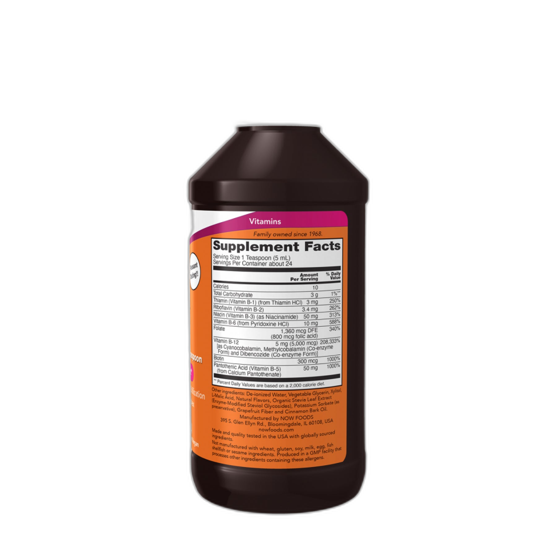B-12 Ультра рідкий - 118 мл (4 oz) - Now Foods
