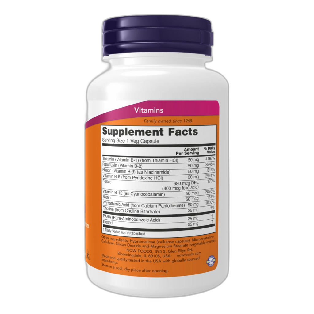 B-50 - 100 капсул - Now Foods
