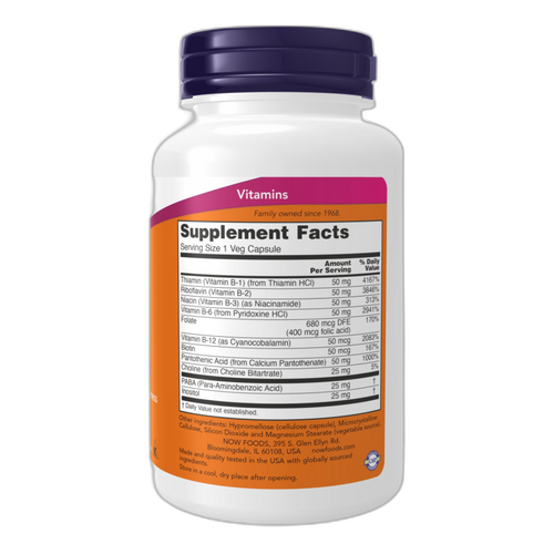 B-50 - 100 капсул - Now Foods