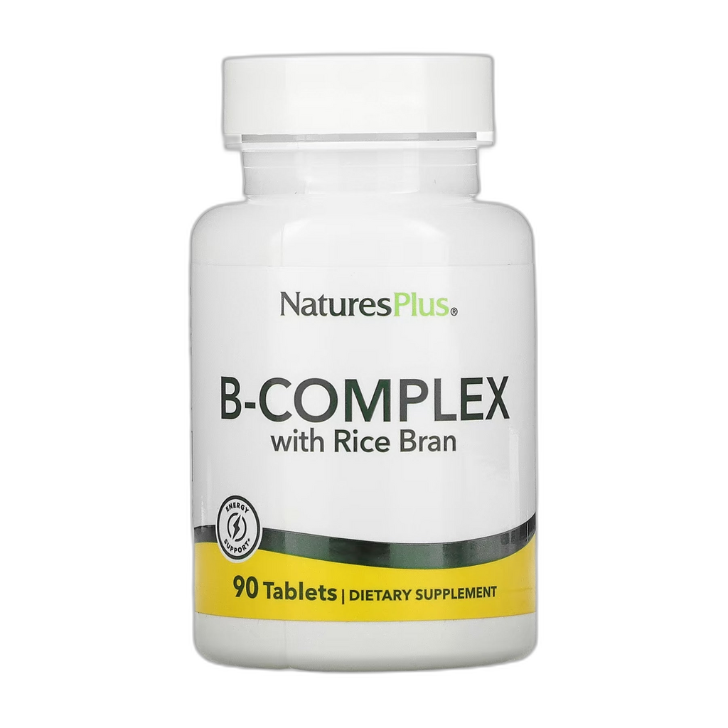 B-комплекс з ріке Бран - 90 таблеток - Nature's Plus