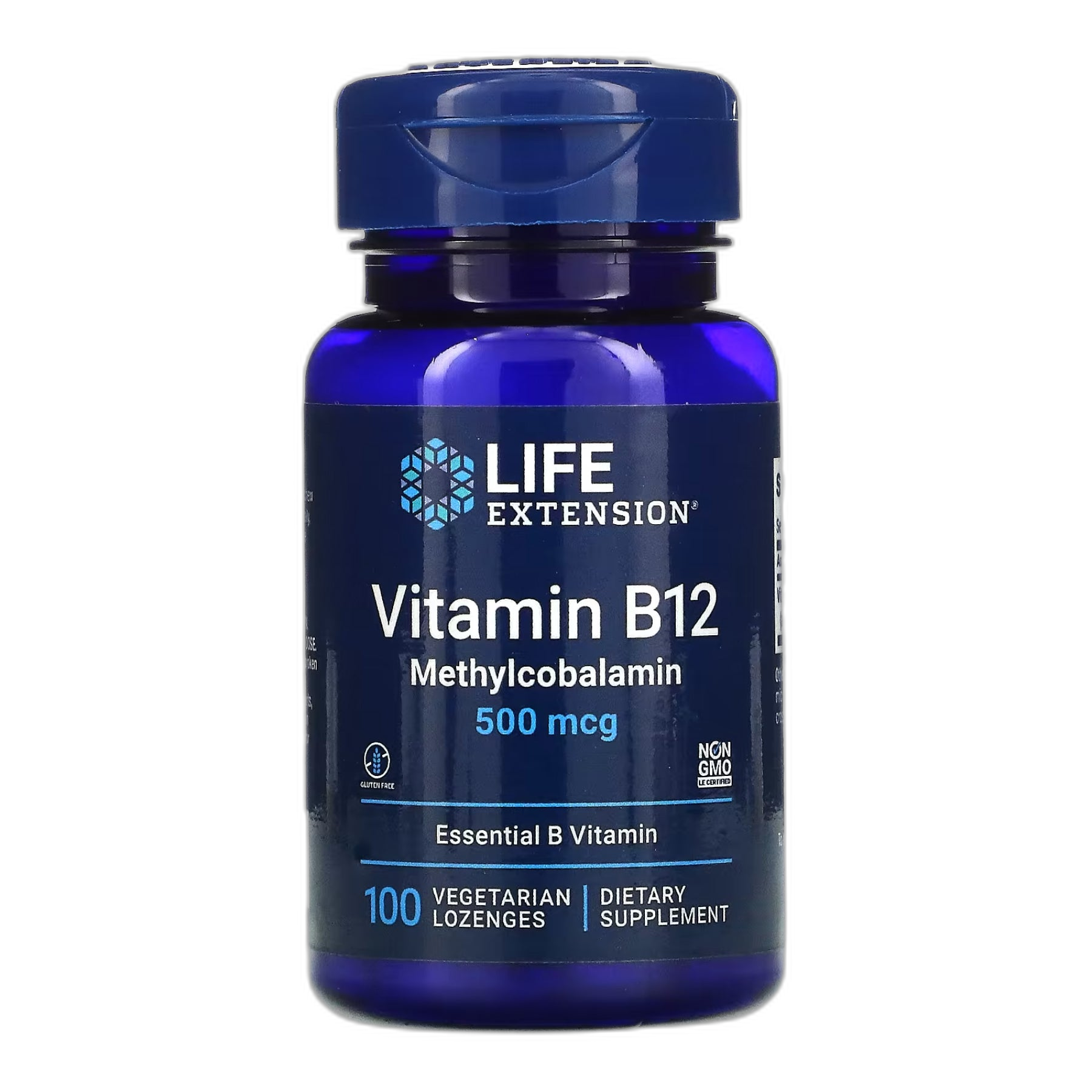 B12 500 mcg - 100 lozenges - Life Extension