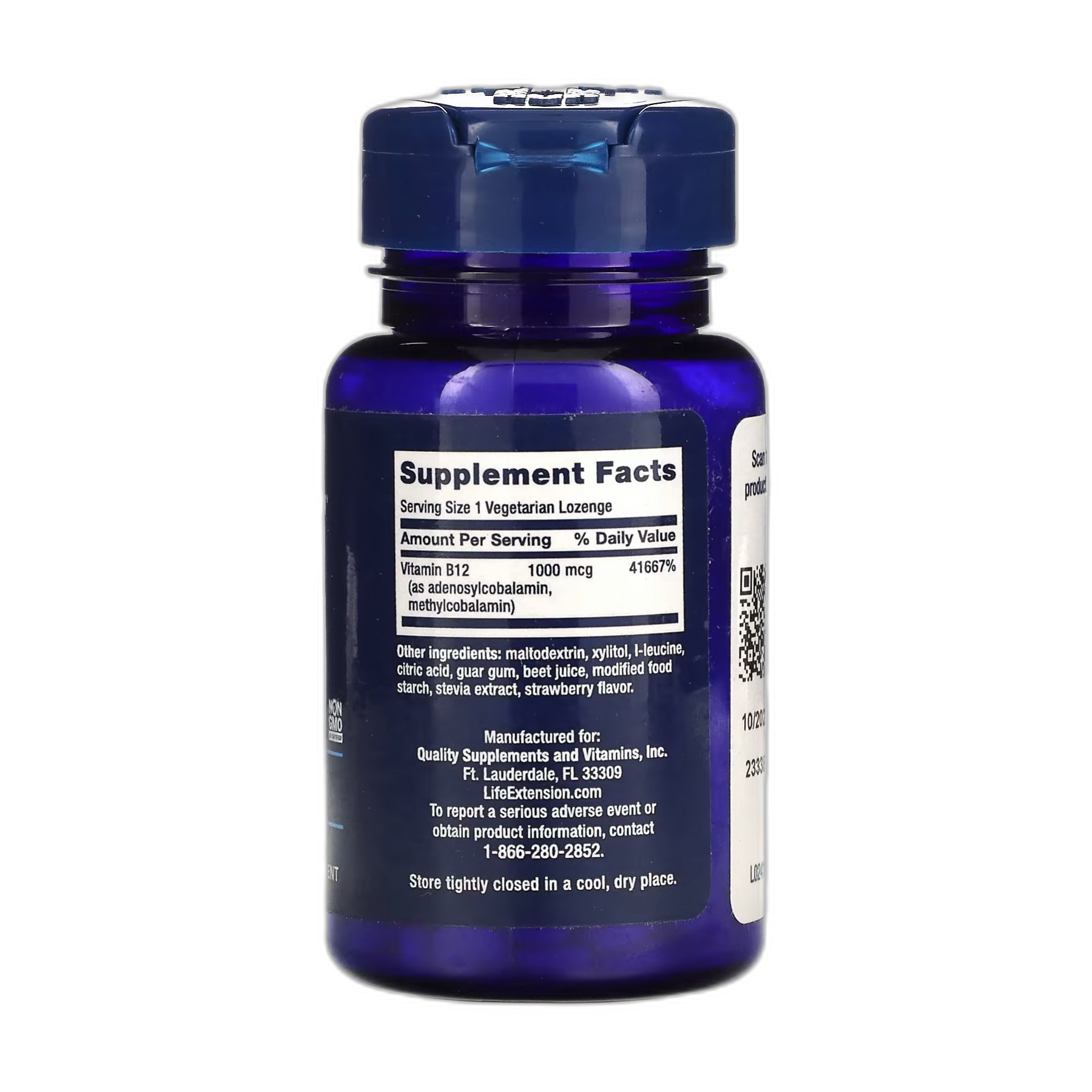 B12 Elite - 60 капсул - Life Extension