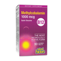 B12 Метилкобаламін 1000 мкг - 90 таблеток - Natural Factors