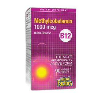 B12 Метилкобаламін 1000 мкг - Natural Factors