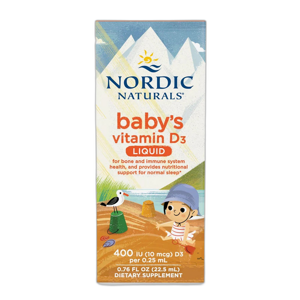 Baby's Вітамін D3 Liquid - 22.5 мл - Nordic Naturals