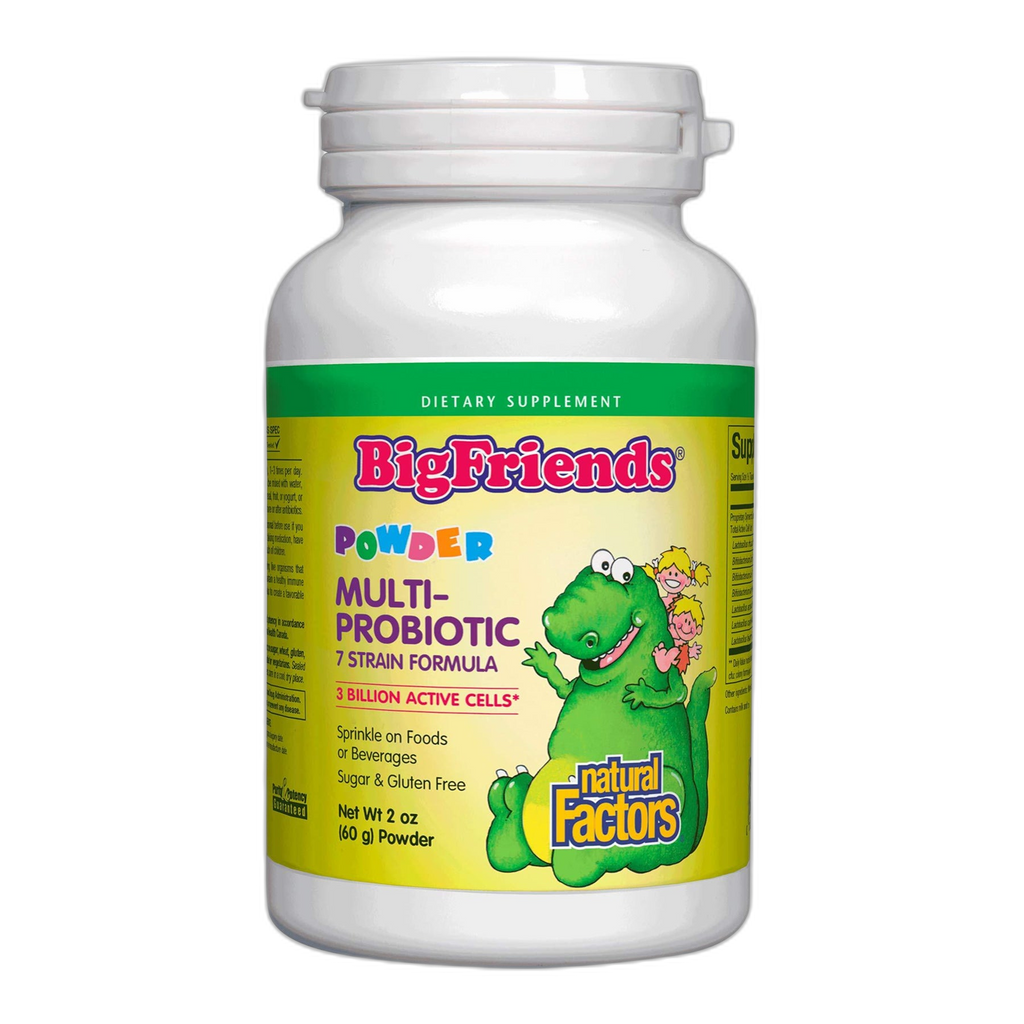 BigFriends Multi-Пробіотик Порошок 3 Billion - 60 г - Natural Factors