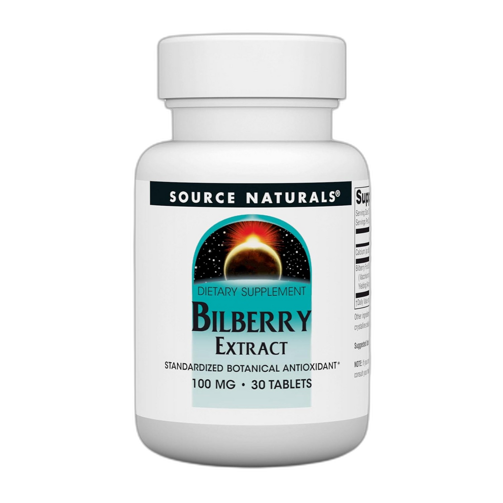Чорниця звичайна екстракт 100 мг - Source Naturals