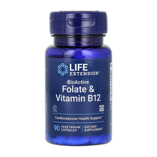 BioActive Фолат та Вітамін B12 - Life Extension