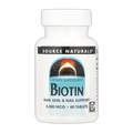 Біотин 5000 мкг - 60 таблеток - Source Naturals