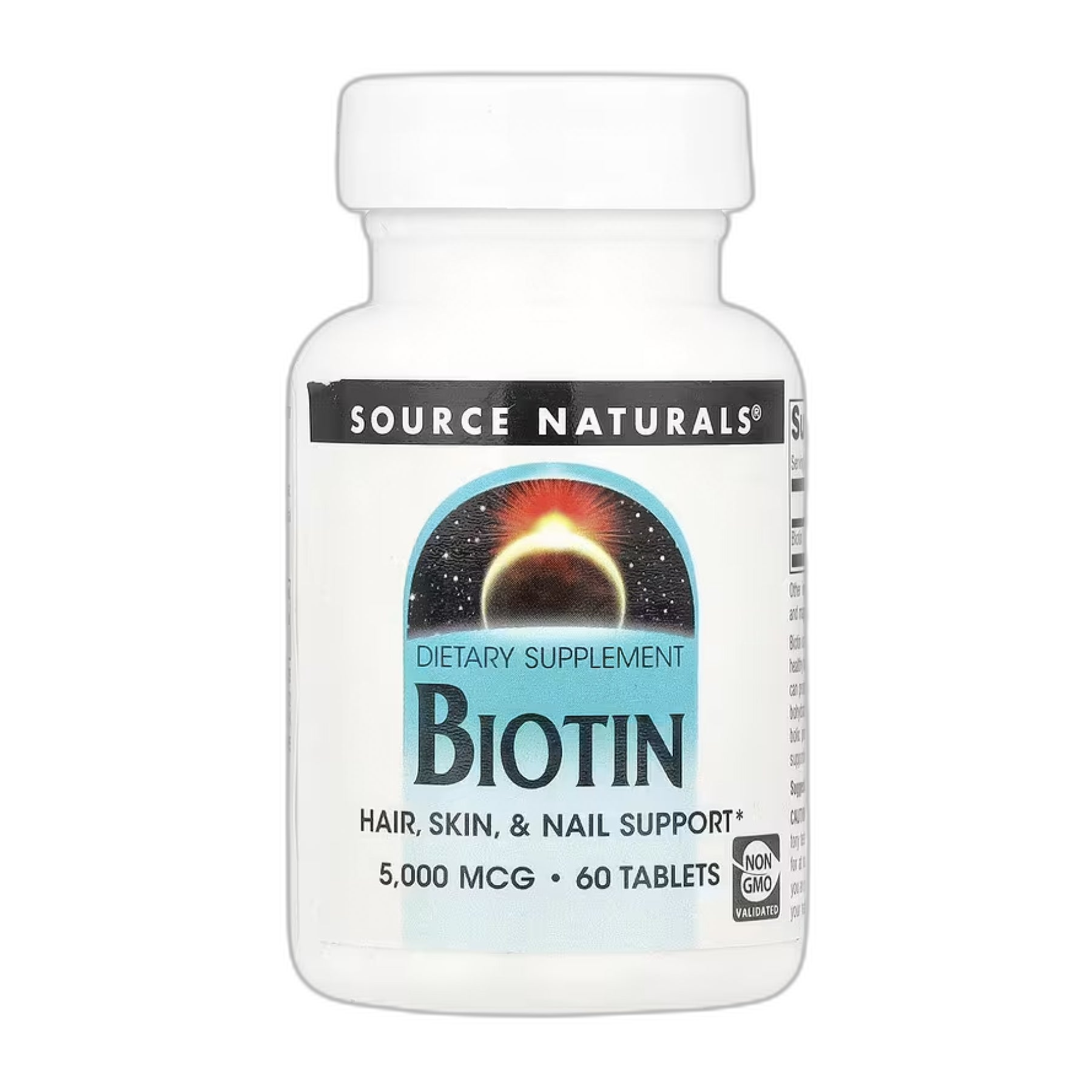 Біотин 5000 мкг - 60 таблеток - Source Naturals