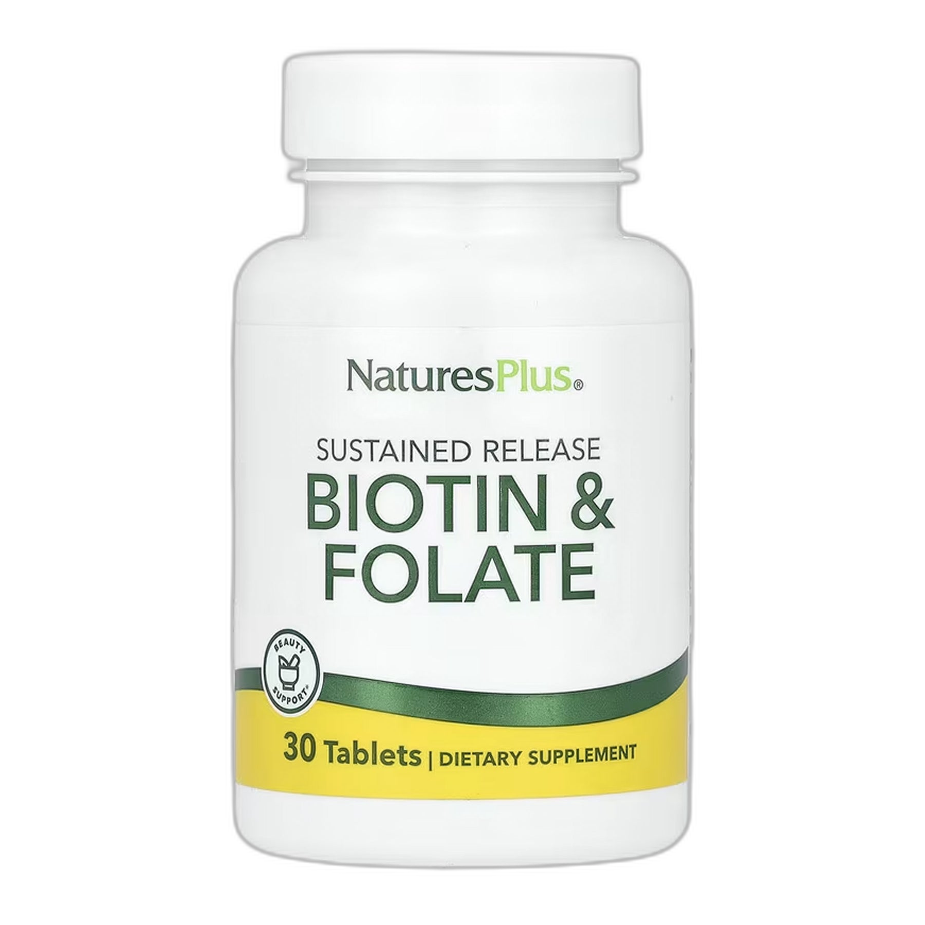 Біотин та Фолат - 30 таблеток - Nature's Plus