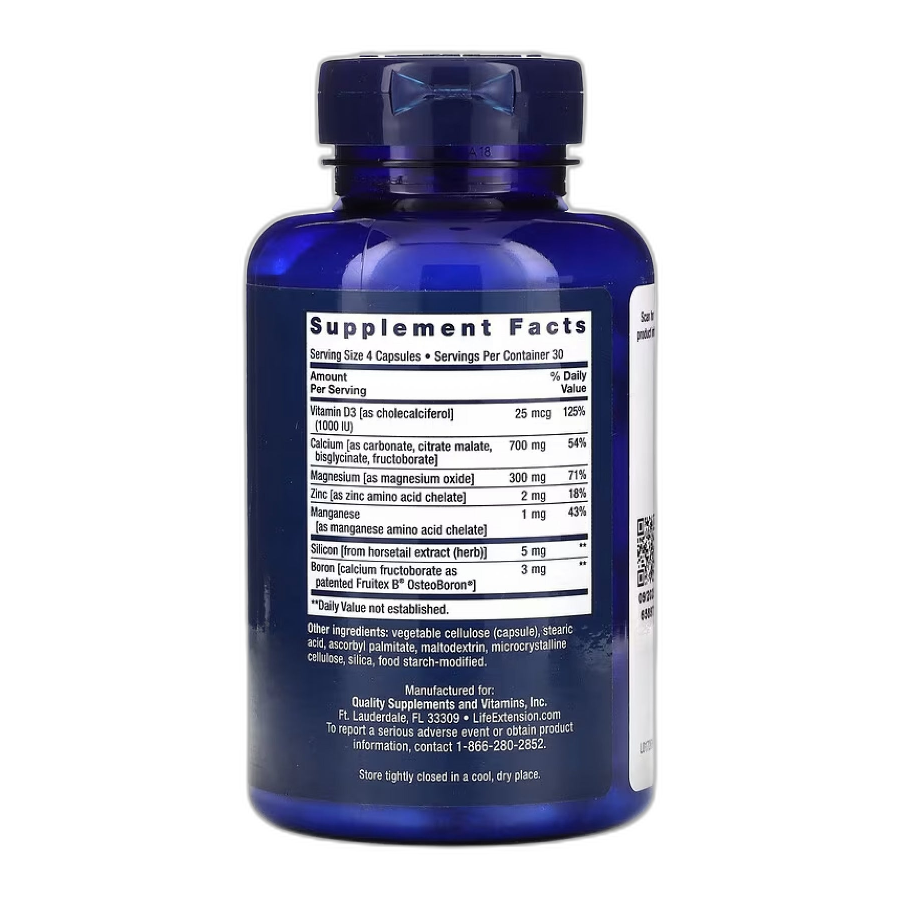 Bone Restore - 120 капсул - Life Extension