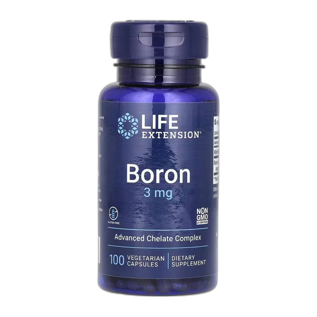 Бор 3 мг - 100 капсул - Life Extension