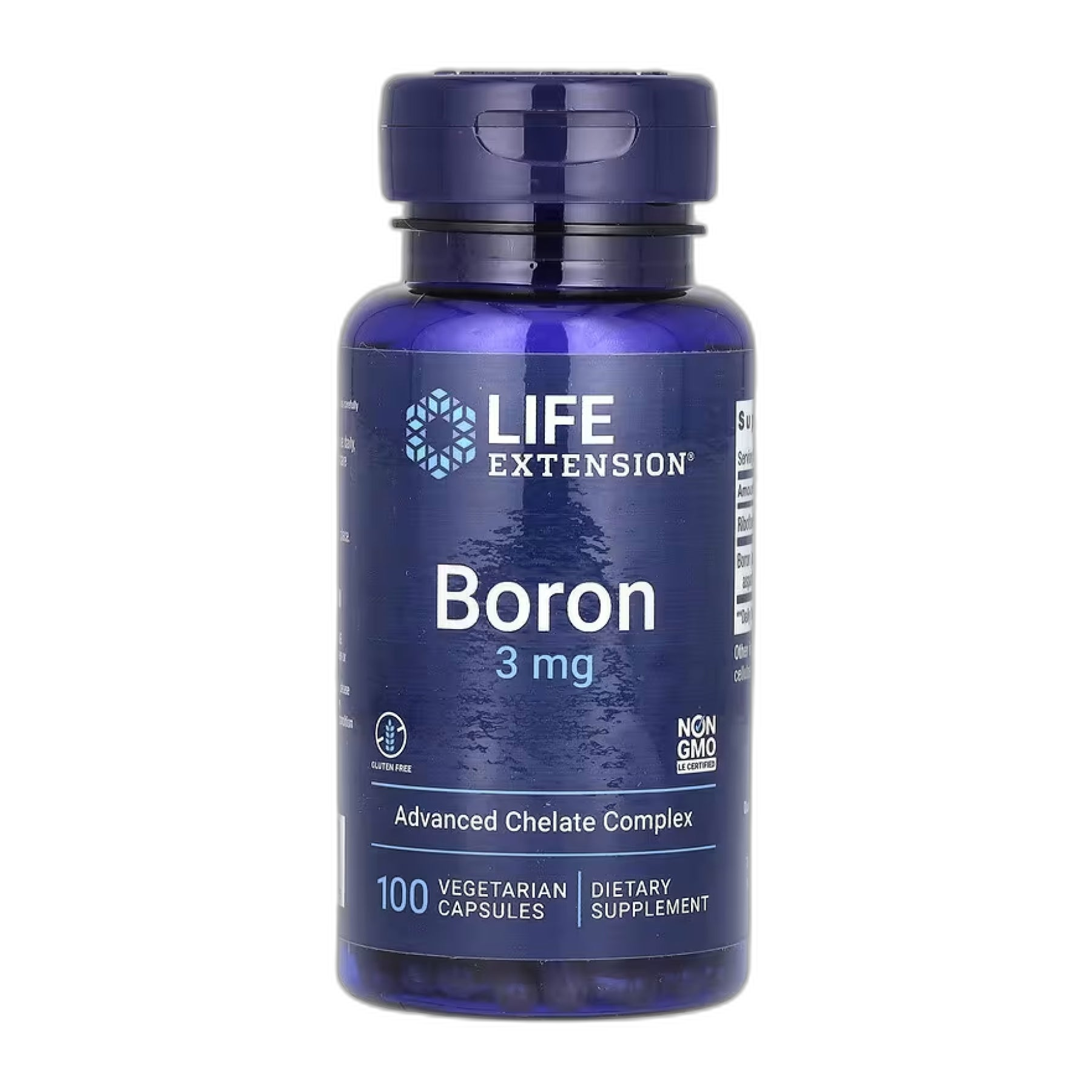 Бор 3 мг - 100 капсул - Life Extension
