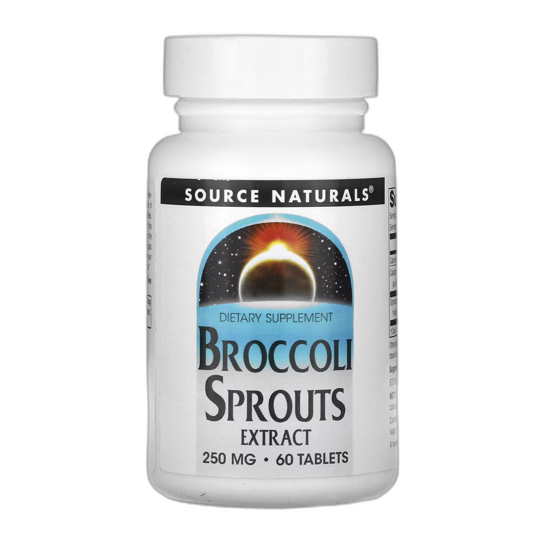 Брокколі Спроутс екстракт 250 мг - 60 таблеток - Source Naturals