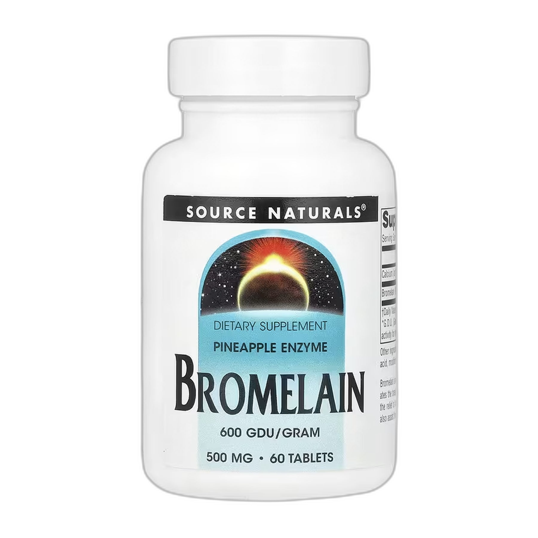 Бромелайн 600 GDU - Source Naturals