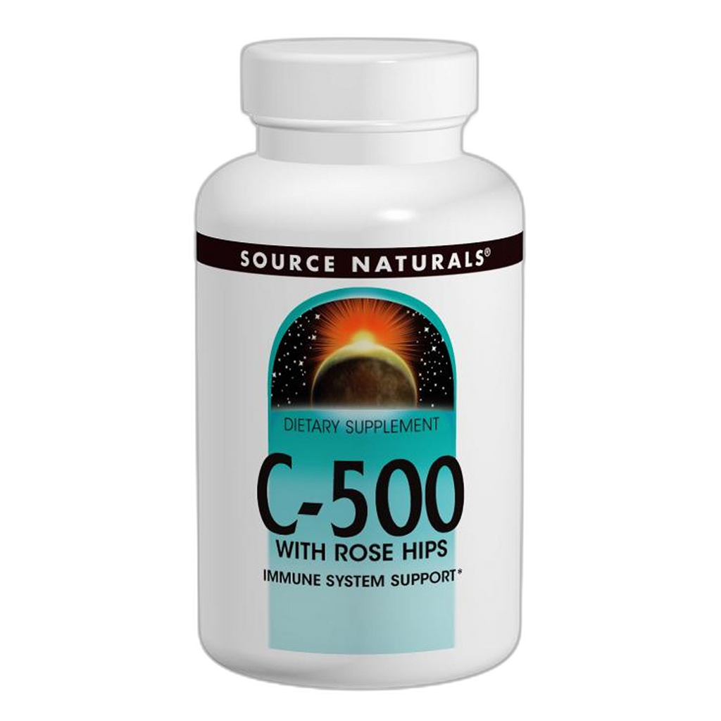 C-500 500 мг - 100 таблеток - Source Naturals