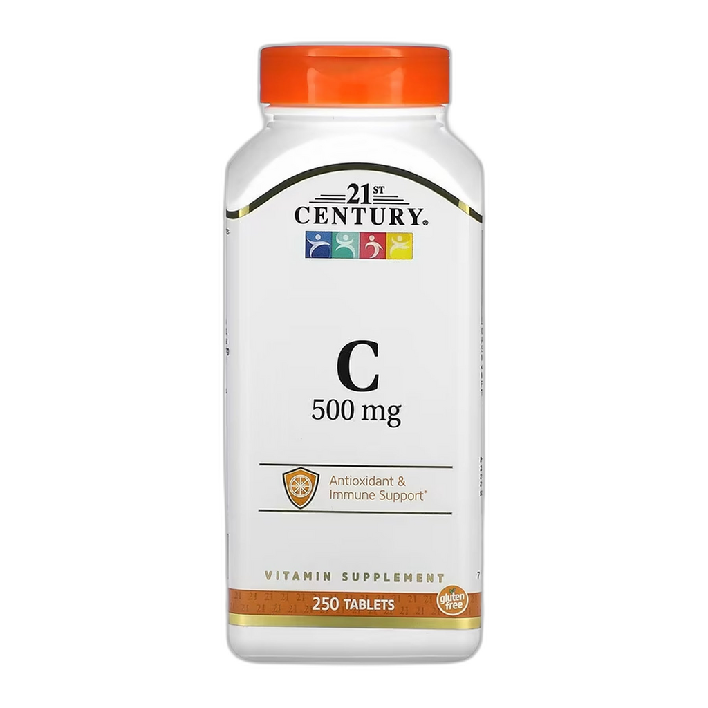 C 500 мг - 250 таблеток - 21st Century