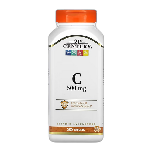 C 500 мг - 250 таблеток - 21st Century
