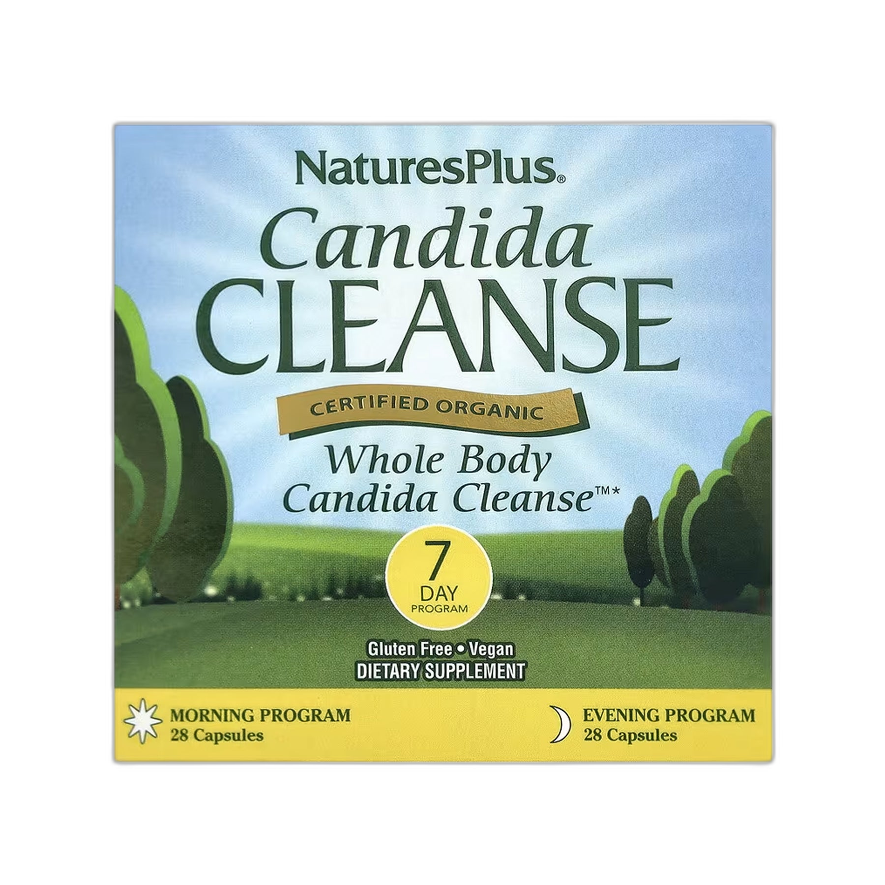 Кандидоз Очищення 7 Даи Програм - 28 капсул - Nature's Plus