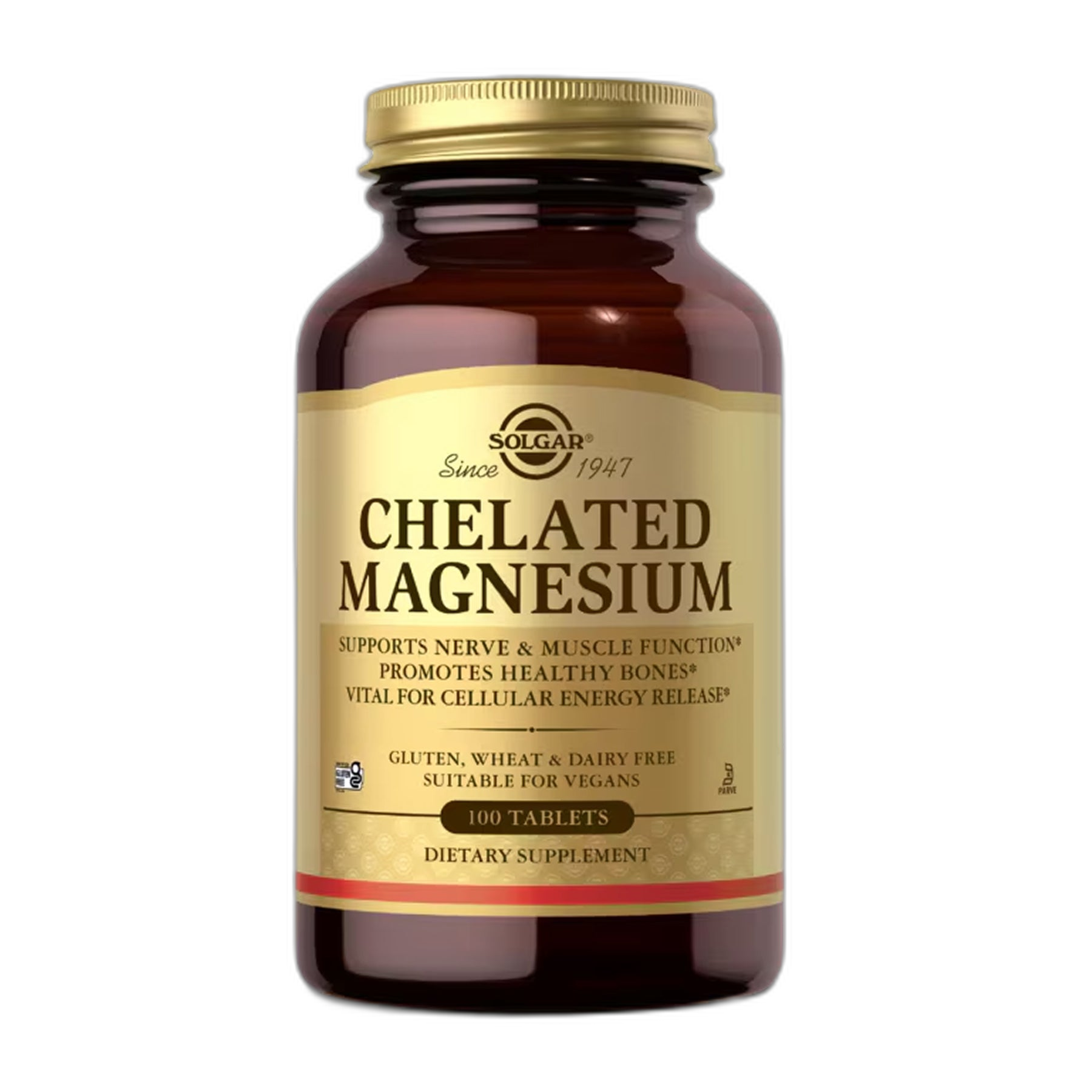 Chelated Магній - 100 таблеток - Solgar