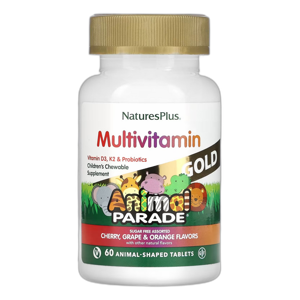 Дитячий’s Голд мультивітамін - 60 таблеток Ассортед - Nature's Plus
