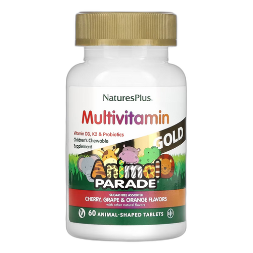 Дитячий’s Голд мультивітамін - 60 таблеток Ассортед - Nature's Plus