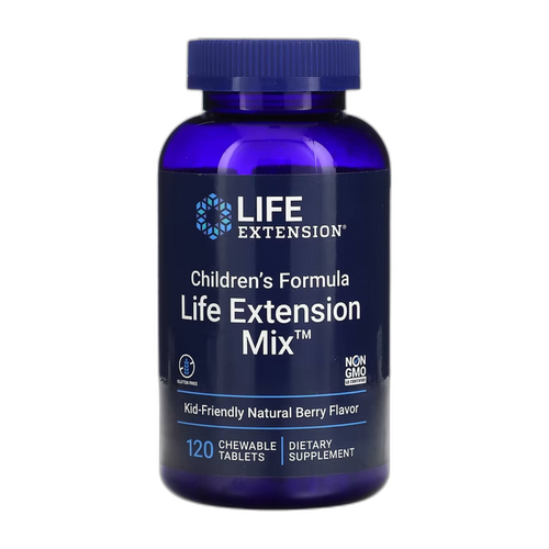 Дитячий Формула Life Extension Mix™ - 120 chewable tabs - Life Extension