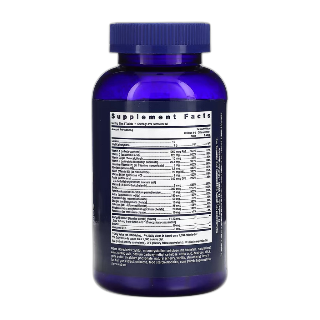 Дитячий Формула Life Extension Mix™ - 120 chewable tabs - Life Extension — фото 2