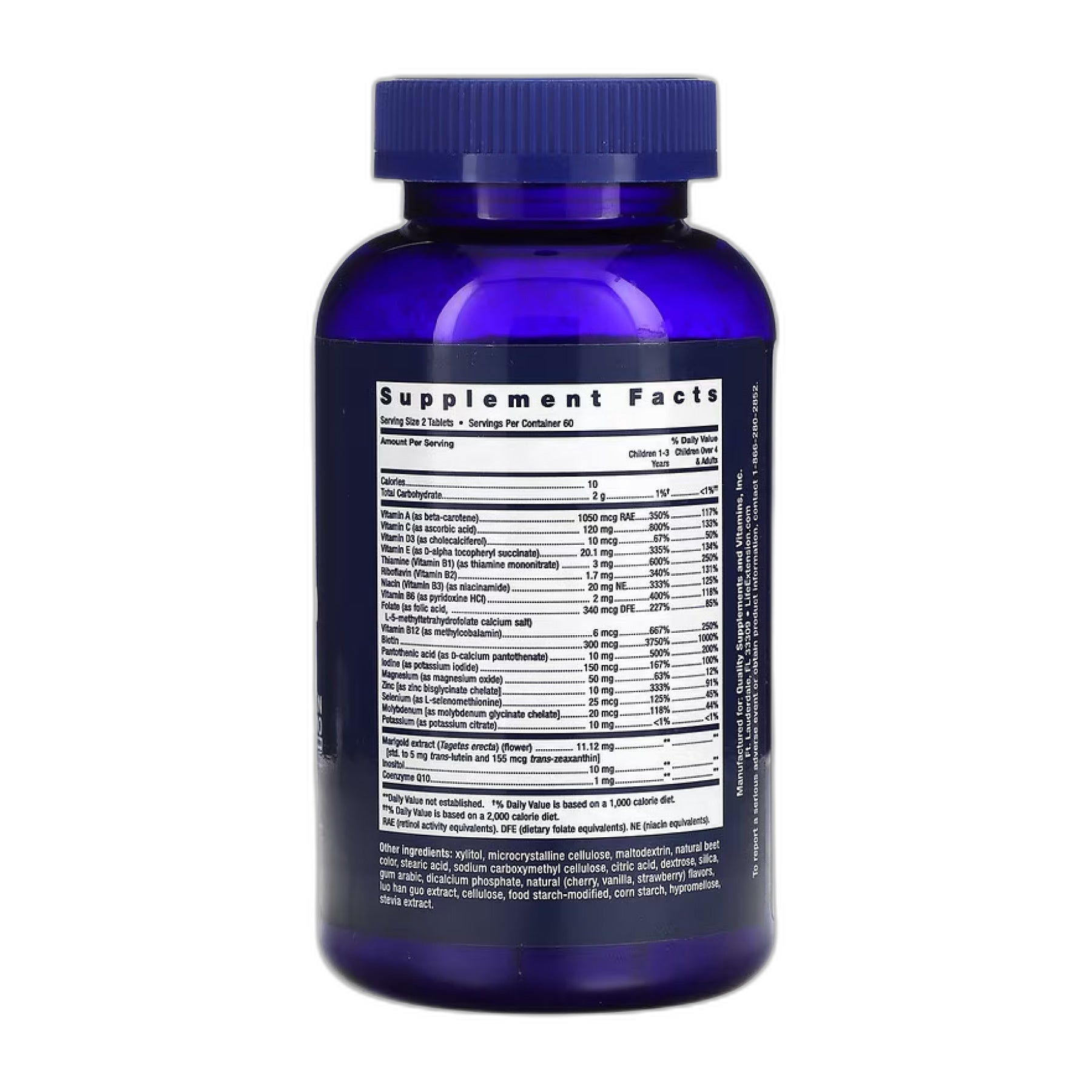 Дитячий Формула Life Extension Mix™ - 120 chewable tabs - Life Extension — фото 2
