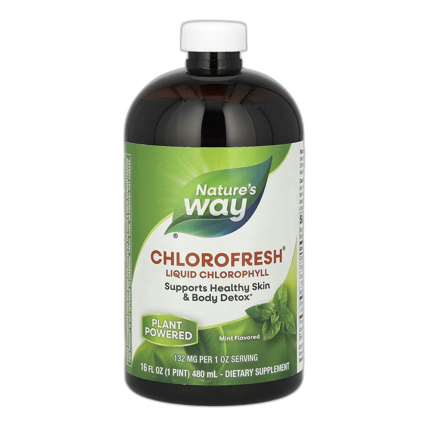 Хлорофрэш® рідкий - 16 oz М'ята - Nature's Way